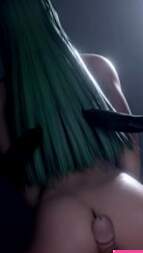 Morrigan Buttjob