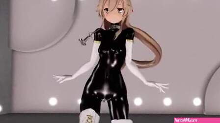 Shimakaze – Ghost Dance (ver. 3) [MMD R15] P-chan