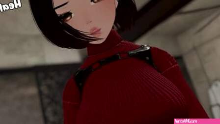 Steamy Shower With Ada Wong, She Loves It From Behind (Resident Evil)
