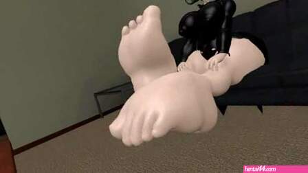Tatsumaki’s Big meaty soles!!