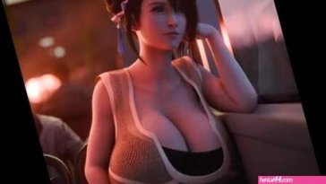 Tifa Bus Jiggle [Vreya3D][4K60FPS]