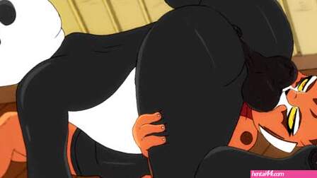 Tigress is the panda’s plaything