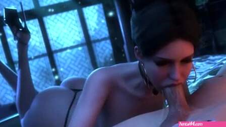 Yennefer Blowjob [FraxXlr][4K60FPS]