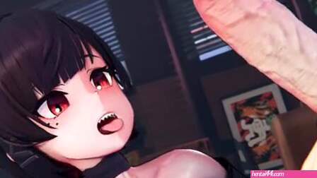 [4K] Ellen Oral + Handjob Climax [StarryMomoko]