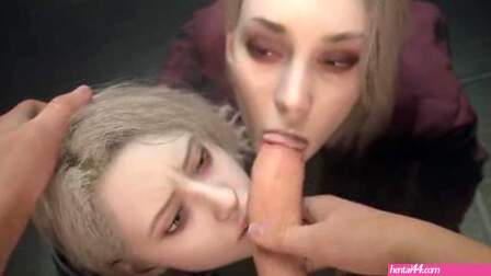Alyssa teaches Grace to be a whore