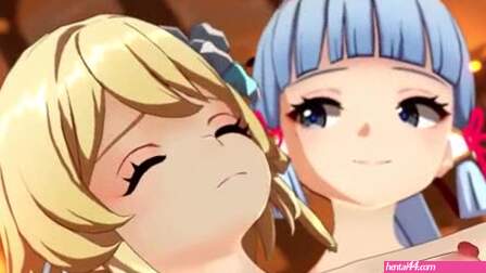 Ayaka fingers Lumine