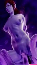 Cursed BloodElf gets fucked by tentacles