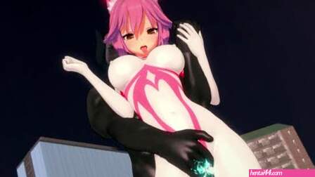【English】Ultragirl Goddess Daji Public Raping