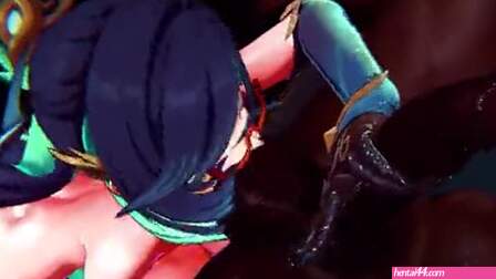 [Genshin Impact] Sweet Revenge 4K (No Stockings + With Sound) – TheNines