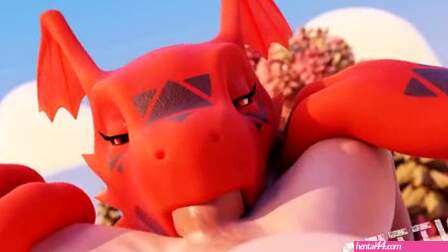 Guilmon Blowjob Pov