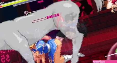 Hachishakusama with Chun Li