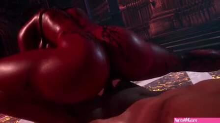 Hot Succubi Drain and Dominate in a Wild Scene