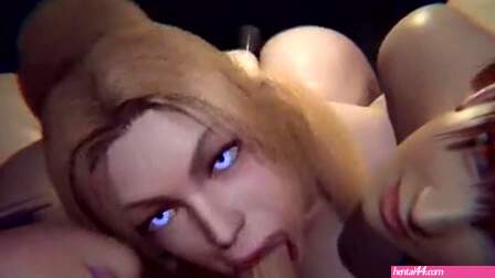 Kasum, Rachel, and Ayane Blowjob