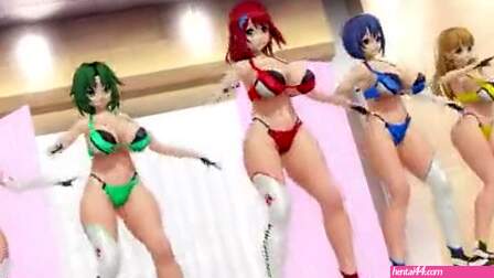 [MMD]DOLPHIN WAVE – Bakunyu Sentai Pairanger
