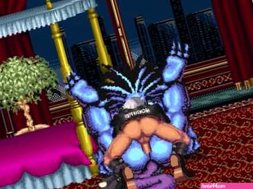 MUGEN K’ fucks BlackHeart