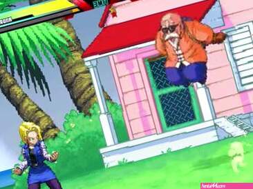 MUGEN Kame Sennin VS Android 18
