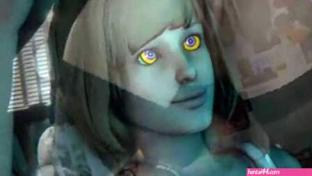 Max Caulfield blacked hypno pmv