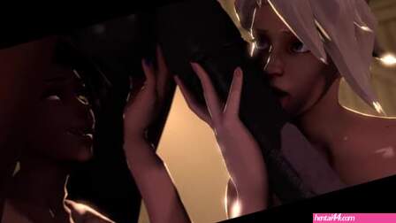 Mercy & Tracer Horse (Nude)