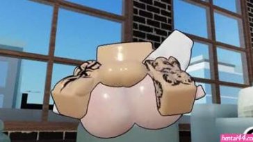 Perfect Ass Roommate gets filled with Daddy’s Cum – ROBLOX BLEACHED
