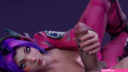 Psylocke hand job