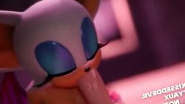 Rouge slowly blowjob (Preview)
