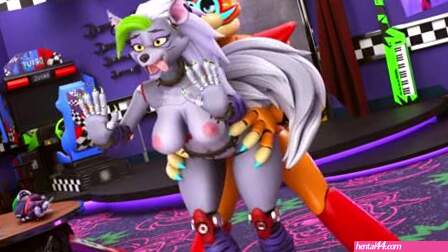 Roxanne Wolf Standing DoggyStyle Pov