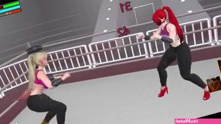 SSFL: Kairi vs Scarlet (showing the ropes)