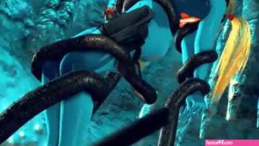Samus In A Tentacle Trap [KaminaKirei]