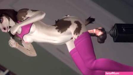 [Second Life Furry Porn]: Degenerate Donkey Girl Goons With Her Toys !