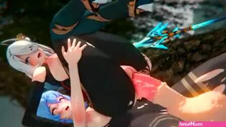 Shenhe × Ganyu (Futa)