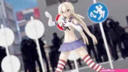 Shimakaze – Calc. [MMD R18] TsunMMD