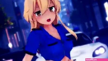 Shimakaze – Rainbow Whoo [MMD R15] Hamselvish