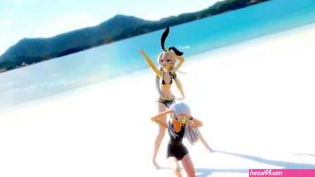 Shimakaze & Ro500 – Sekai wa Mada Hajimatte [MMD] Nimo