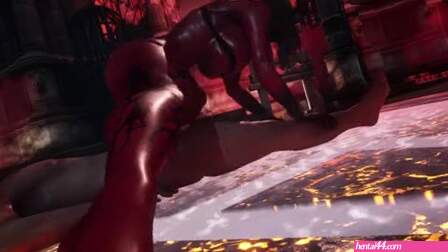 Succubi Drain and Dominate in a Savage Scene