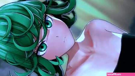 Tatsumaki showing off her petite boobs [One Punch Man]