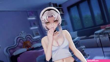 Your Friend’s Sister Pegs You at the Sleepover | Vtuber Hentai