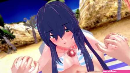Beachside Flirting
