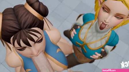Chun Li * Princess Zelda