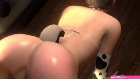 Cow Bikini Anal Sex [PixelPrincess3D]