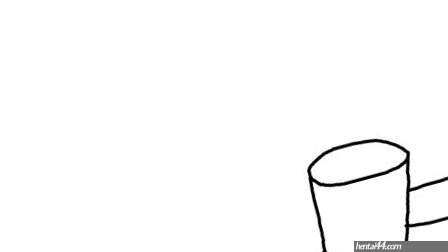Drawn with a mouse