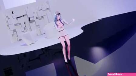 アカメが斬る！Esdeath T-ARA number9 vam dance 18R
