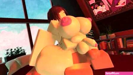 Fucking a hot futa girl