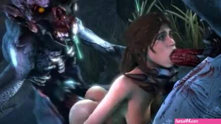 Lara Got Captured By Two Monsters [Lesdias]
