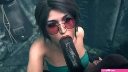 Lara Takes A Quick Break 2 [Gifdoozer][4K60FPS]