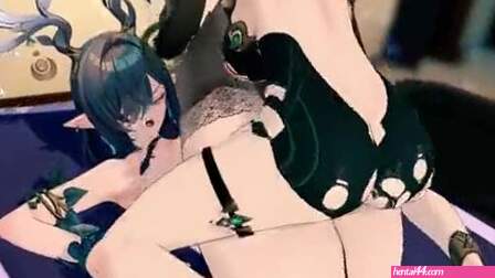Lauma x Futa Nefer have fun (GI) sex video