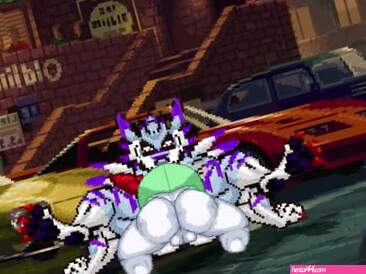 MUGEN Gardevoir fucks WereGarurumon