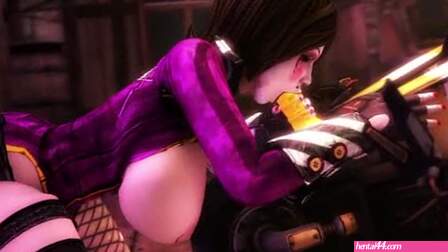 Moxxi X Claptrap(SUB) By Munt_works