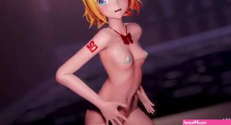 Pjanoo – Kagamine Rin (Swimsuit) l YYB Vocaloid Dance MMD R-18 R18