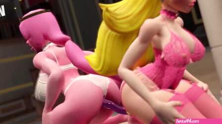 Princess Peach * Princess Bubblegum