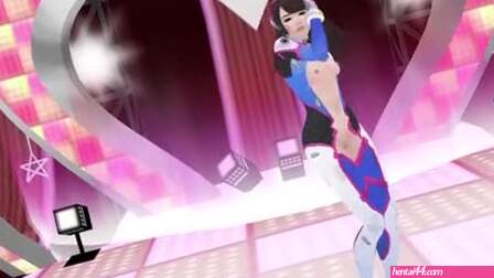 R18 MMD D.Va Wiggle Wiggle